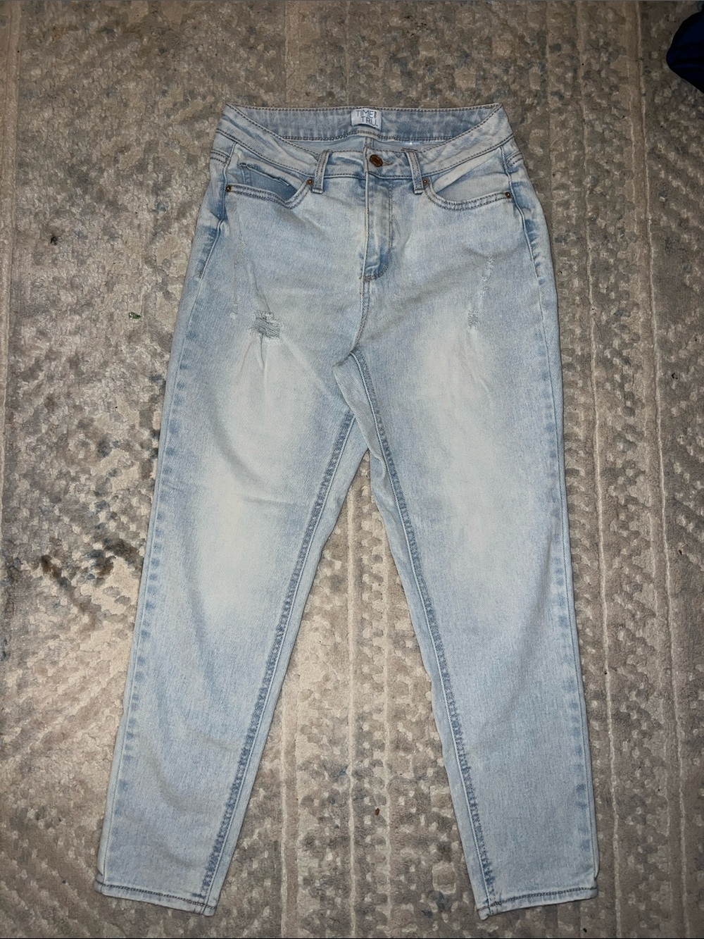 Time and Tru Light Blue High-Rise Women’s Jeans